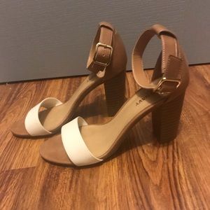 Ankle Strap Block Heel Sandals